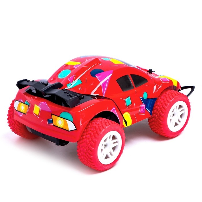 Джип радиоуправляемый «Багги», 1:16, работает от батареек, цвет красный Джип радиоуправляемый «Багги», 1:16, работает от батареек, цвет красный
