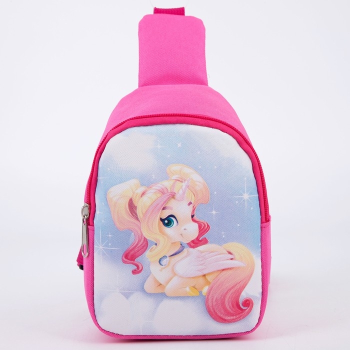 Сумка детская для девочки через плечо «Единорог», 8 см х 13 см х 17 см Сумка детская для девочки через плечо «Единорог», 8 см х 13 см х 17 см