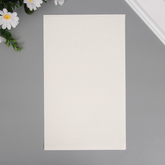 Лист для творчества иск.кожа Лист для творчества иск.кожа "Крупные блёстки" белый лист 33х20 см толщина 0,84 мм