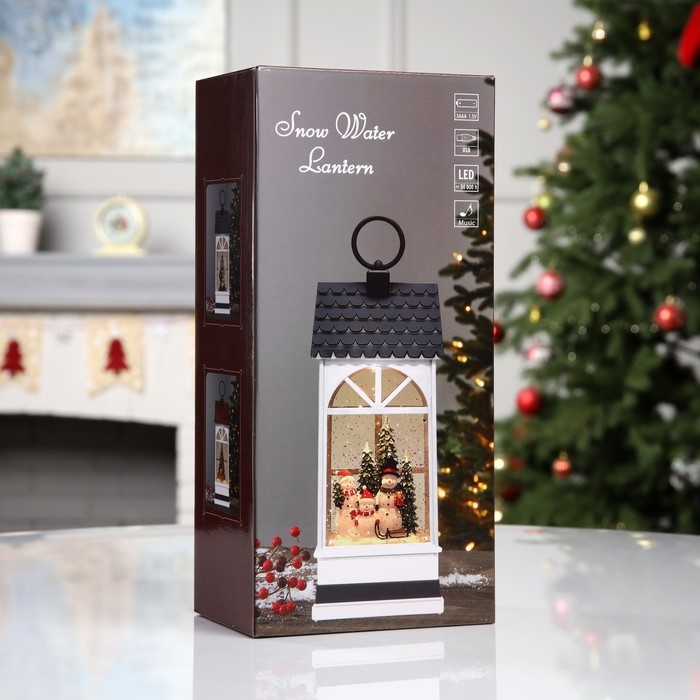 Фигура светодиодная «Сияние праздника», 27.3х10.9х6.3 см, музыка, батарейки ААх3 (не в комплекте), USB, свечение тёплое белое Фигура светодиодная «Сияние праздника», 27.3х10.9х6.3 см, музыка, батарейки ААх3 (не в комплекте), USB, свечение тёплое белое