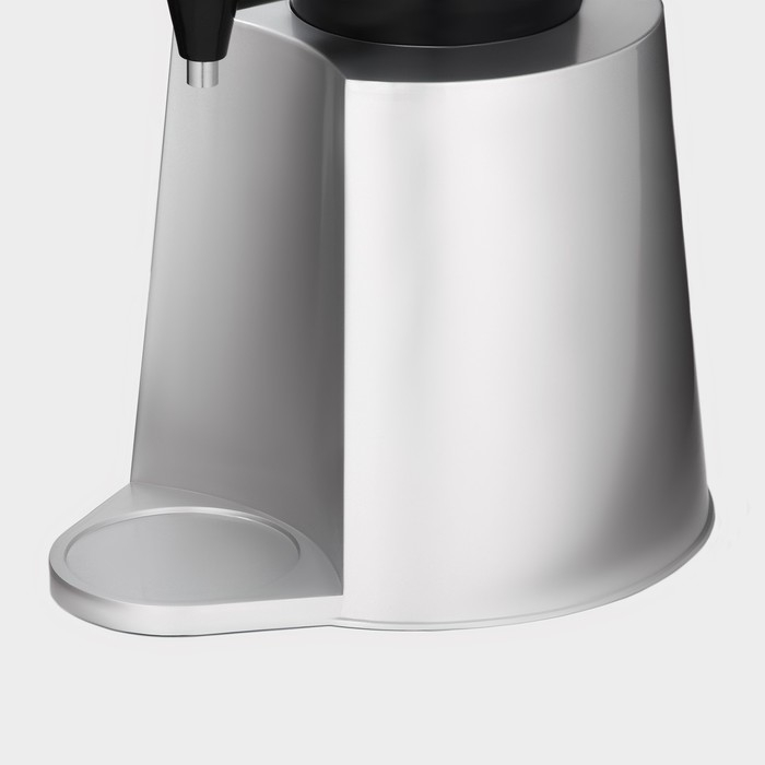 Башня пивная «Металлик», 3 л, колба с подсветкой, 2 батарейки, цвет серебристый Башня пивная «Металлик», 3 л, колба с подсветкой, 2 батарейки, цвет серебристый