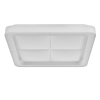 Люстра с ПДУ 60407/1 LED 144Вт диммер 3000-6000К белый 50х50х8 см BayerLux