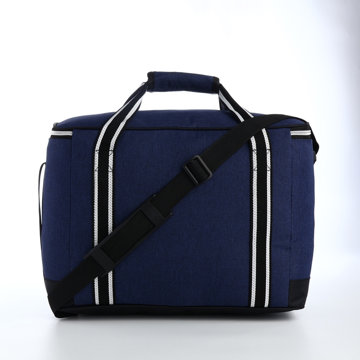 Термосумка на молнии, наружный карман, 21 л, цвет синий Термосумка на молнии, наружный карман, 21 л, цвет синий