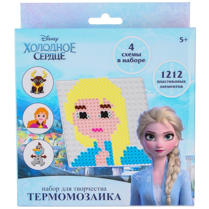 Термомозаика с пинцетом  Термомозаика с пинцетом "Эльза", Холодное сердце