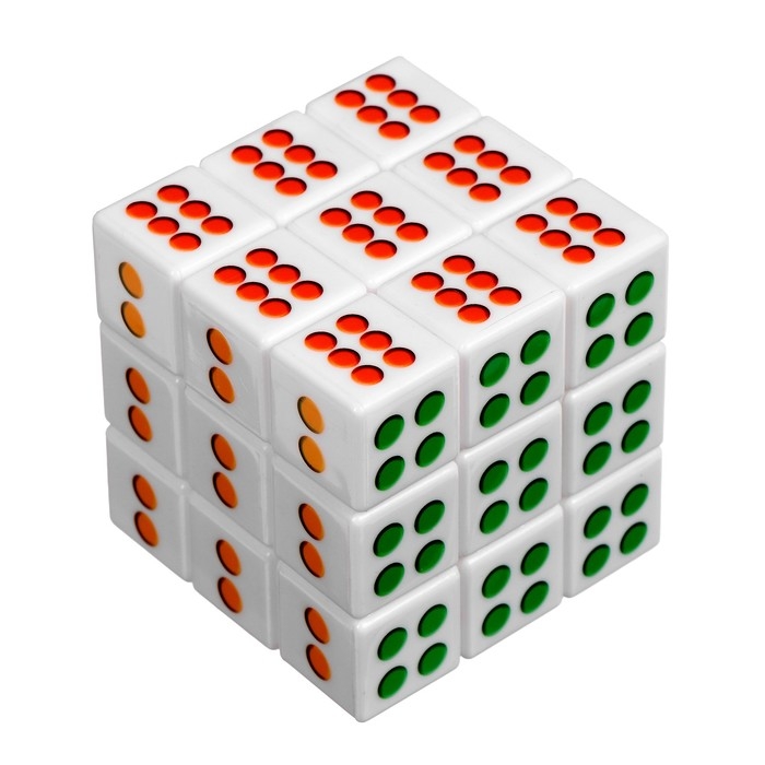 Кубик Рубика, игрушка механическая «Кости», 5,5х5,5 см Кубик Рубика, игрушка механическая «Кости», 5,5х5,5 см