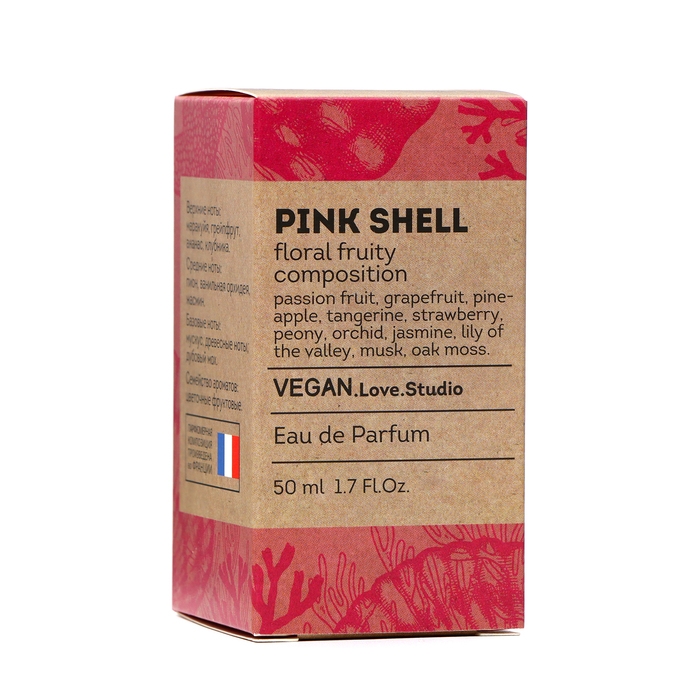 Парфюмерная вода женская Vegan Love Studio Pink Shell, 50 мл (по мотивам Bombshell by victoria´s (V.Secret)