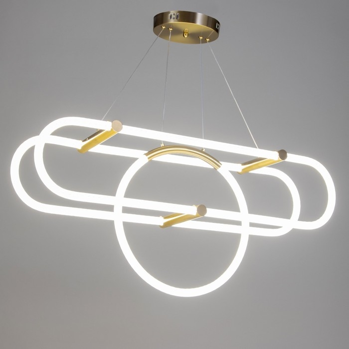 Люстра BayerLux Люстра BayerLux "Велли" 3хLED 117Вт 4000К золото 90х20х90 см