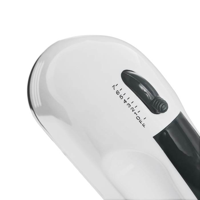 Миксер Luazon LMR-02, ручной, 180 Вт, 7 скоростей, 2 насадки, бело-чёрный Миксер Luazon LMR-02, ручной, 180 Вт, 7 скоростей, 2 насадки, бело-чёрный