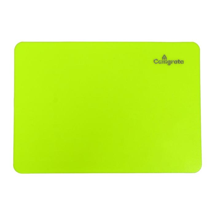 Доска для лепки пластиковая А5 Calligrata  Доска для лепки пластиковая А5 Calligrata "Яркое творчество", неон жёлтый