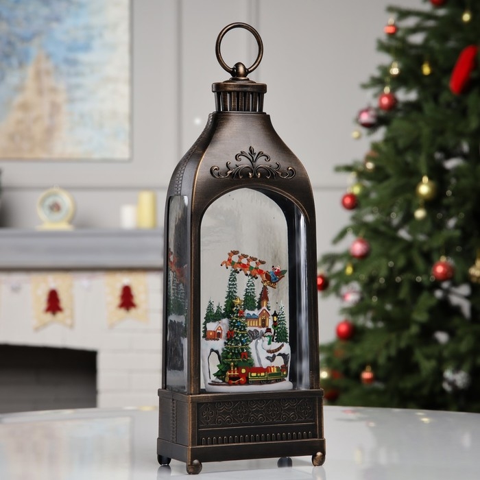 Фигура светодиодная «Новогодняя елка», 36х12.8х6.5 см, музыка, батарейки ААх3 (не в комплекте), USB, свечение тёплое белое Фигура светодиодная «Новогодняя елка», 36х12.8х6.5 см, музыка, батарейки ААх3 (не в комплекте), USB, свечение тёплое белое