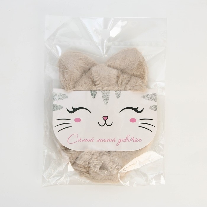 Резинка для волос с ушками «Самой милой девочке» 12 х 10,5 см Резинка для волос с ушками «Самой милой девочке» 12 х 10,5 см