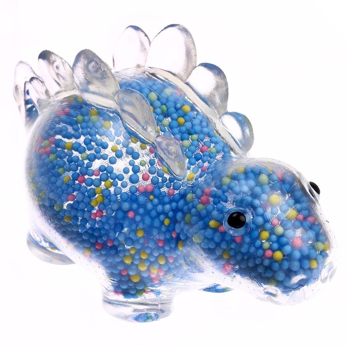 Мялка «Динозаврик» с пенопластом Мялка «Динозаврик» с пенопластом