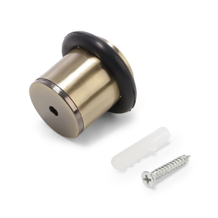 Упор дверной U302AB, d=27 мм, h=40 мм, цвет бронза Упор дверной U302AB, d=27 мм, h=40 мм, цвет бронза