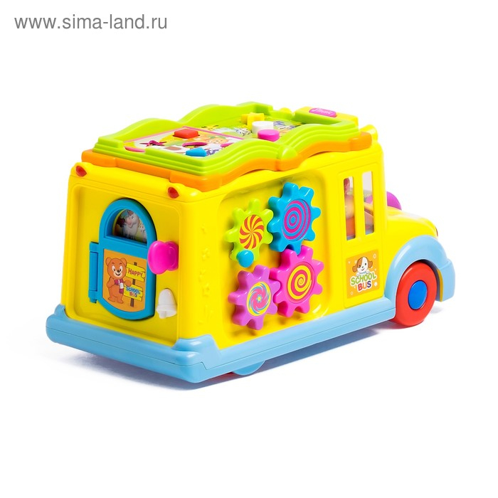 Развивающая игрушка «Автобус», световой и звуковой эффект Развивающая игрушка «Автобус», световой и звуковой эффект