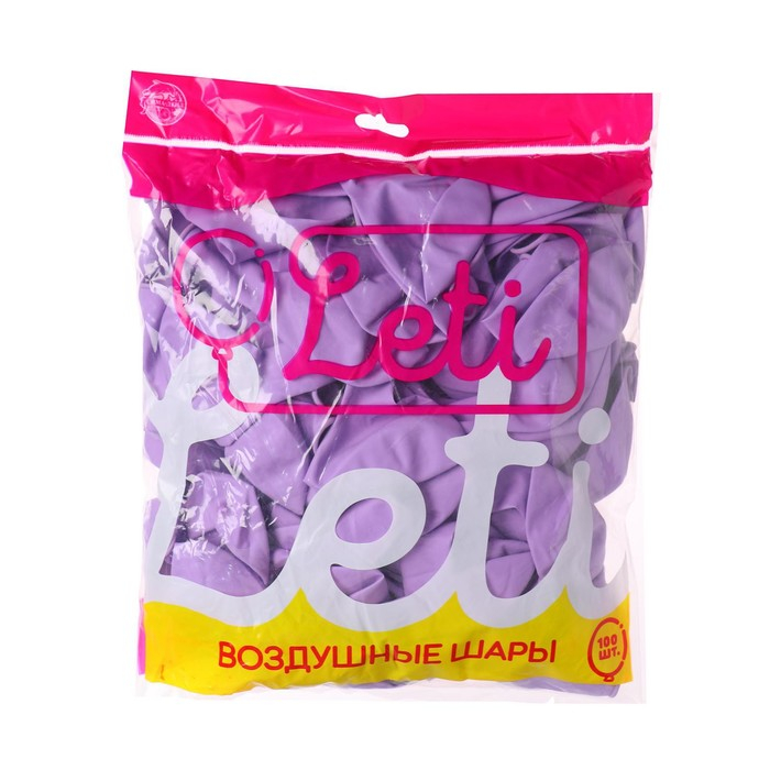 Шар латексный 12" &laquo;Макарун&raquo;, набор 100 шт., цвет сиреневый