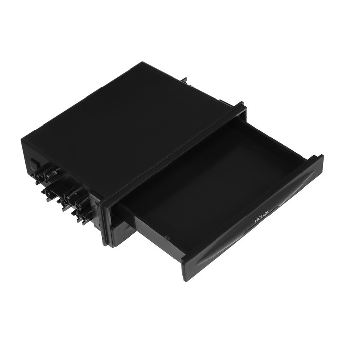 Универсальный подстаканник и органайзер пространства 1DIN, черный Универсальный подстаканник и органайзер пространства 1DIN, черный