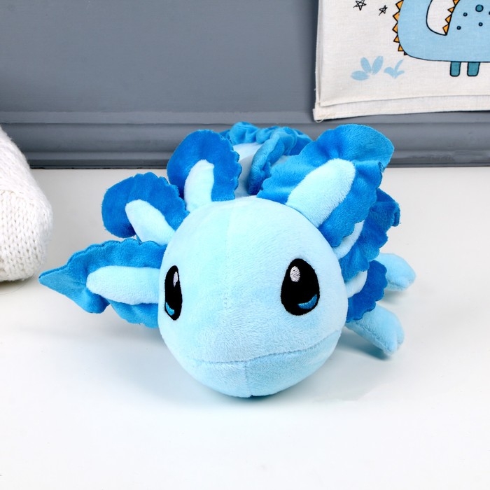 Мягкая игрушка «Аксолотль», 45 см, цвет голубой Мягкая игрушка «Аксолотль», 45 см, цвет голубой