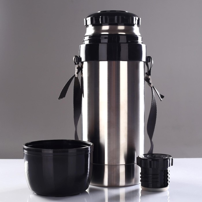 Термос универсальный Термос универсальный "Амет. Дорожный" 1с672, 1.5 л, 49 °С, 24 ч, на ремне