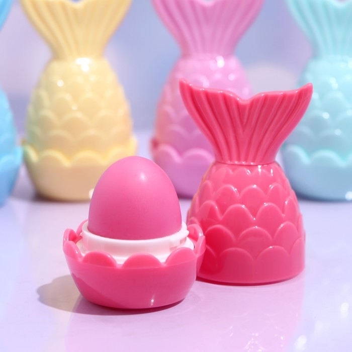 Бальзам для губ «Морской хвостик», микс цветов и запахов Бальзам для губ «Морской хвостик», микс цветов и запахов