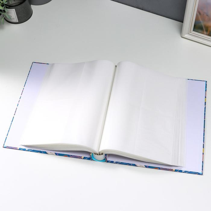 Фотоальбом на 400 фото 9х13 Фотоальбом на 400 фото 9х13 "Разноцветные листья и рыбки"