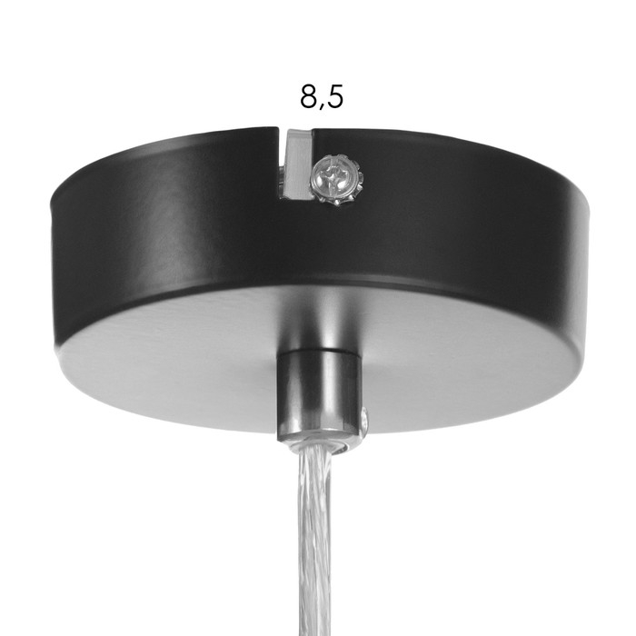 Светильник подвесной Светильник подвесной "Лофт" 1х25Вт Е27 Чёрный 12х116х11