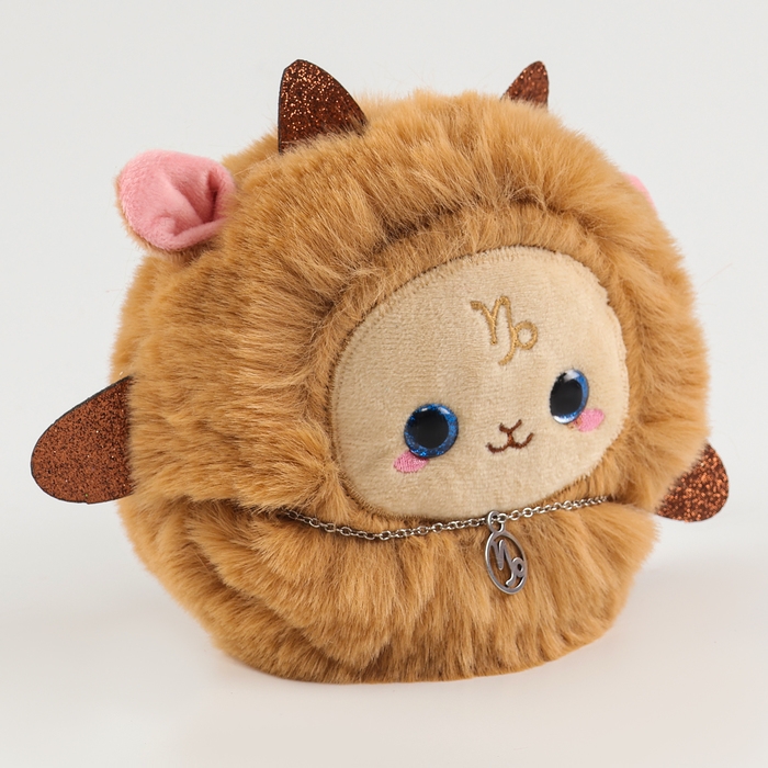 Мягкая игрушка «Зодиаки: Козерог», с кулоном, 17 см Мягкая игрушка «Зодиаки: Козерог», с кулоном, 17 см