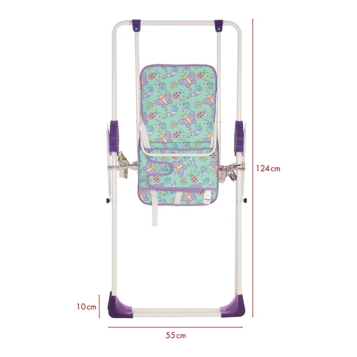 Качели детские напольные «Малыш. Фея», цвет фиолетовый Качели детские напольные «Малыш. Фея», цвет фиолетовый