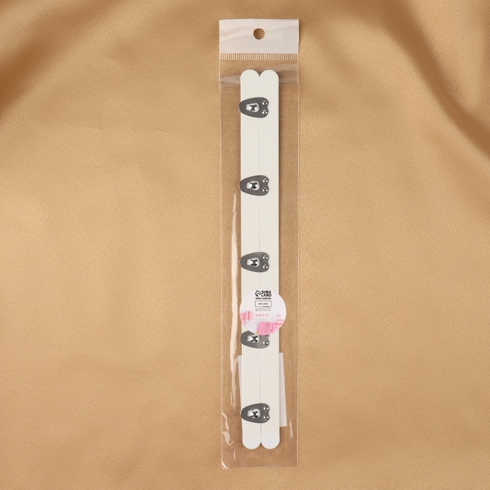 Бюск-застёжка для корсета, 25 см, цвет белый/серебряный Бюск-застёжка для корсета, 25 см, цвет белый/серебряный