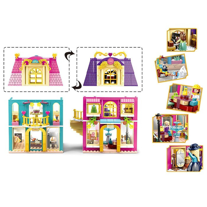 Конструктор Розовая Мечта «Дворец», 526 деталей Конструктор Розовая Мечта «Дворец», 526 деталей