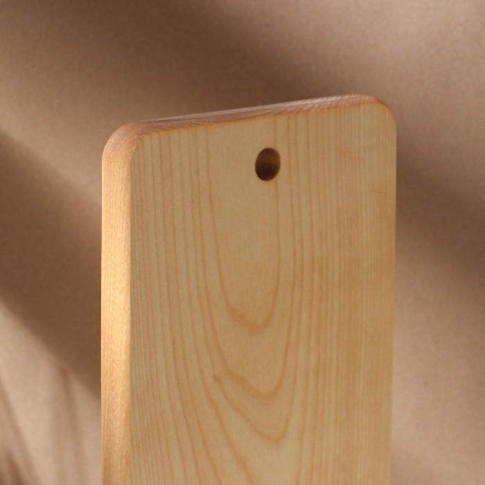 Доска разделочная c отверстием Adelica, 24×15×1,8 см, покрыта маслом, цельная берёза Доска разделочная c отверстием Adelica, 24×15×1,8 см, покрыта маслом, цельная берёза