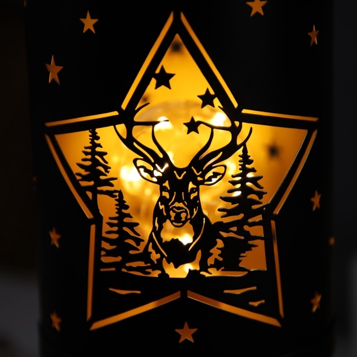 Фигура световая Фигура световая "Лесная сказка", 12.3x27.5см, 1LED. АААх3 (не в компл.), свечение тёплое белое