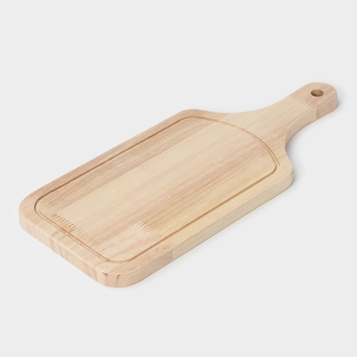 Доска для подачи Доляна «Дубрава», 33×13,5 см, дуб Доска для подачи Доляна «Дубрава», 33×13,5 см, дуб