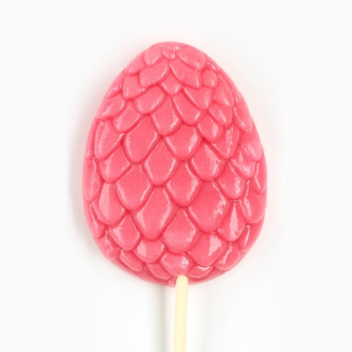 Леденец яйцо на палочке на открытке &laquo;Сладкого года&raquo;, вкус клубника 24 г