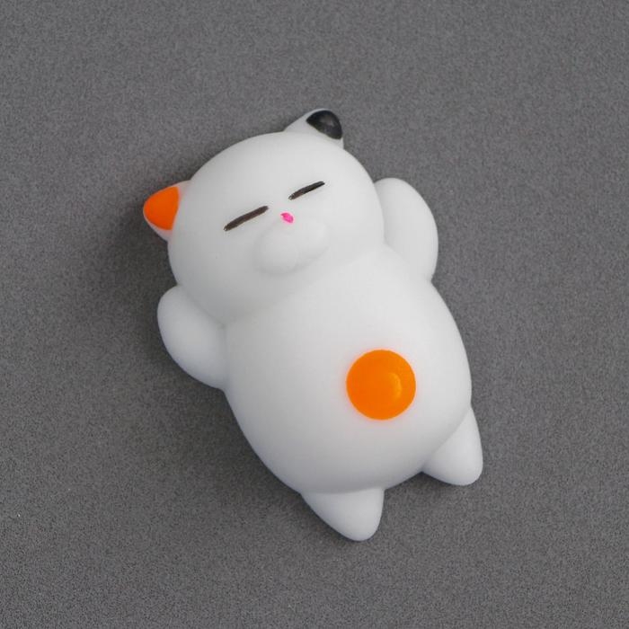 Мялка-антистресс «Кошечка», цвет белый Мялка-антистресс «Кошечка», цвет белый