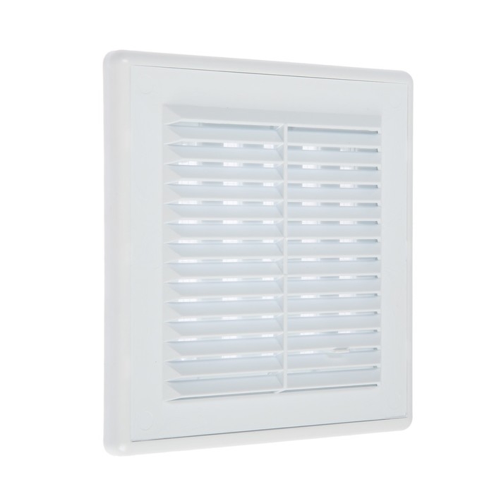 Решетка вентиляционная "КосмоВент" ЛРР162, 162 х 162 мм, сетка, разъемная, регулируемая