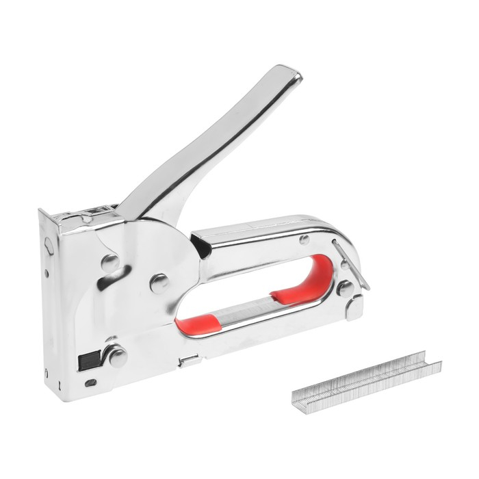 Степлер мебельный ТУНДРА, металлический корпус, тип скоб 53, 4 - 8 мм Степлер мебельный ТУНДРА, металлический корпус, тип скоб 53, 4 - 8 мм