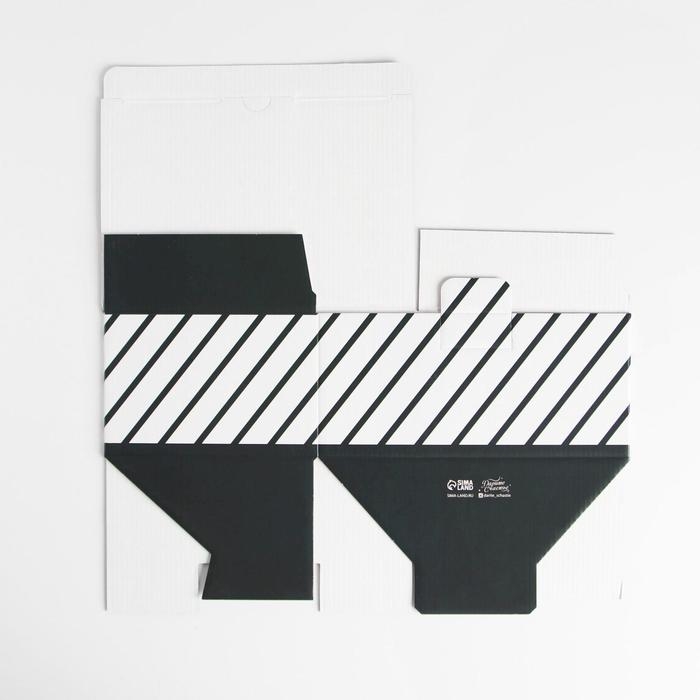 Коробка подарочная новогодняя складная «Тепла», 22 х 15 х 10 см, Новый год Коробка подарочная новогодняя складная «Тепла», 22 х 15 х 10 см, Новый год