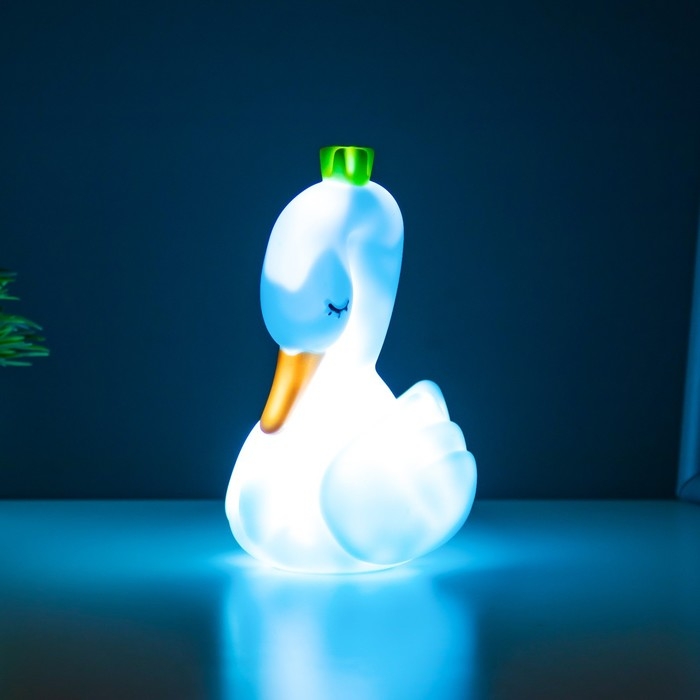 Ночник Ночник "Лебедь" LED МИКС7х8,5х14 см RISALUX