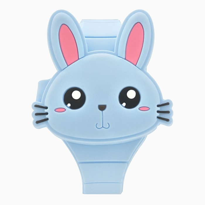 Часы наручные электронные, детские, Часы наручные электронные, детские, "Зайчик"