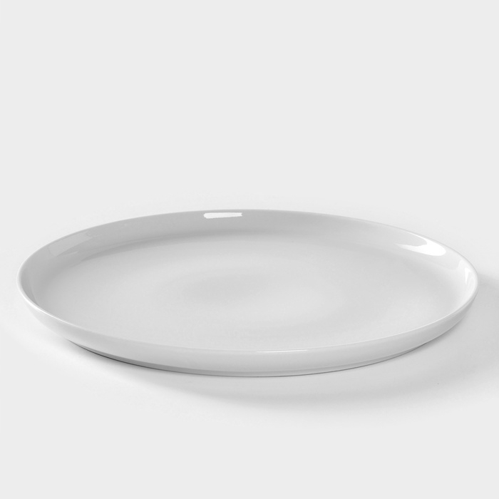 Блюдо для пиццы фарфоровое «Бельё», d=30 см Блюдо для пиццы фарфоровое «Бельё», d=30 см