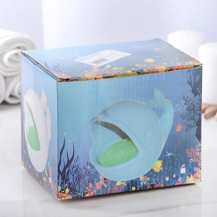 Подставка для губки «Кит», цвет белый Подставка для губки «Кит», цвет белый