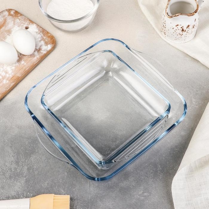 Набор форм для запекания Borcam, 2 предмета: 1,95 л, 1,04 л Набор форм для запекания Borcam, 2 предмета: 1,95 л, 1,04 л