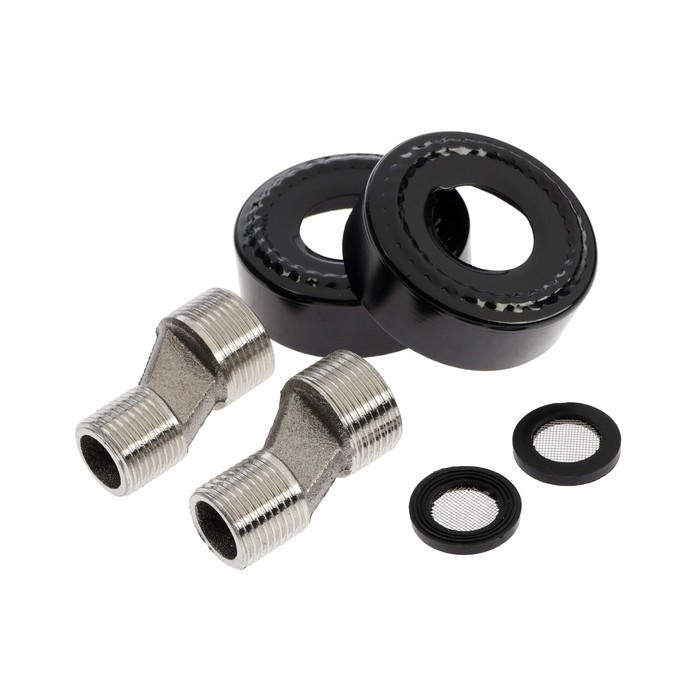 Душевая система ZEIN Z3869, смеситель, тропическая и ручная лейка, алюминий, черная Душевая система ZEIN Z3869, смеситель, тропическая и ручная лейка, алюминий, черная