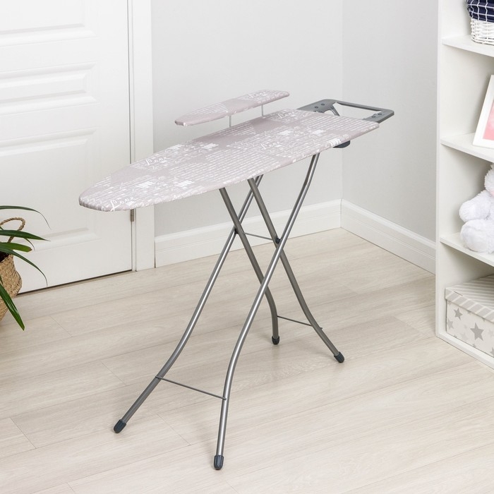 Доска гладильная Nika «Белль Классик 3», 111,5×34,5 см, два положения высоты 70, 80 см, европодставка микс Доска гладильная Nika «Белль Классик 3», 111,5×34,5 см, два положения высоты 70, 80 см, европодставка микс