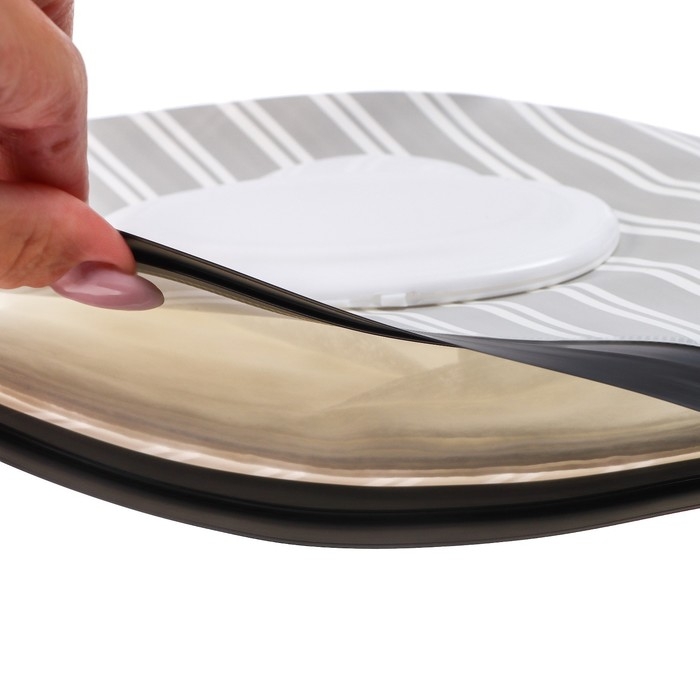 Контейнер для салфеток с петелькой «Звезды на белом», цвет МИКС