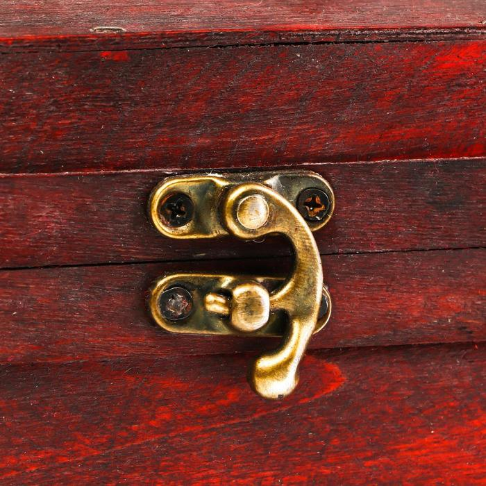 Шкатулка дерево под бутылку Шкатулка дерево под бутылку "Сундучок" 36х11х11 см