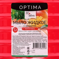 Мыло жидкое Mr.White OPTIMA "Манго-Мята", 5 л