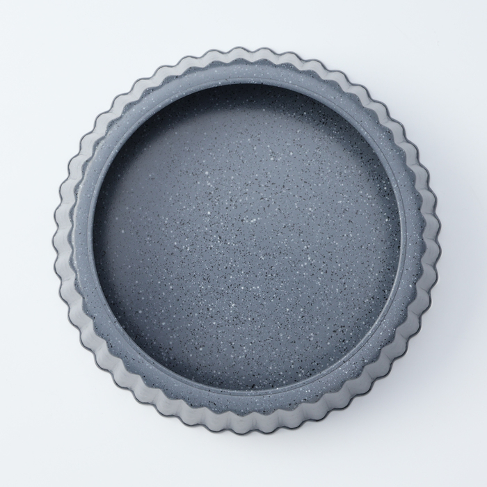 Форма для выпечки Доляна «Элин Мрамор», d=24 см, съёмное дно, антипригарное покрытие, цвет серый Форма для выпечки Доляна «Элин Мрамор», d=24 см, съёмное дно, антипригарное покрытие, цвет серый