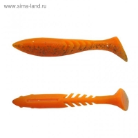 Виброхвост Helios Slash Orange & Sparkles, 6.7 см, 10 шт. (HS-19-022)