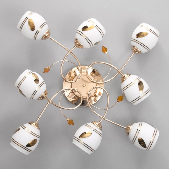 Люстра Люстра "Бриана" 8х40Вт Е27 Золото МОДЕЛЬ: 2800087